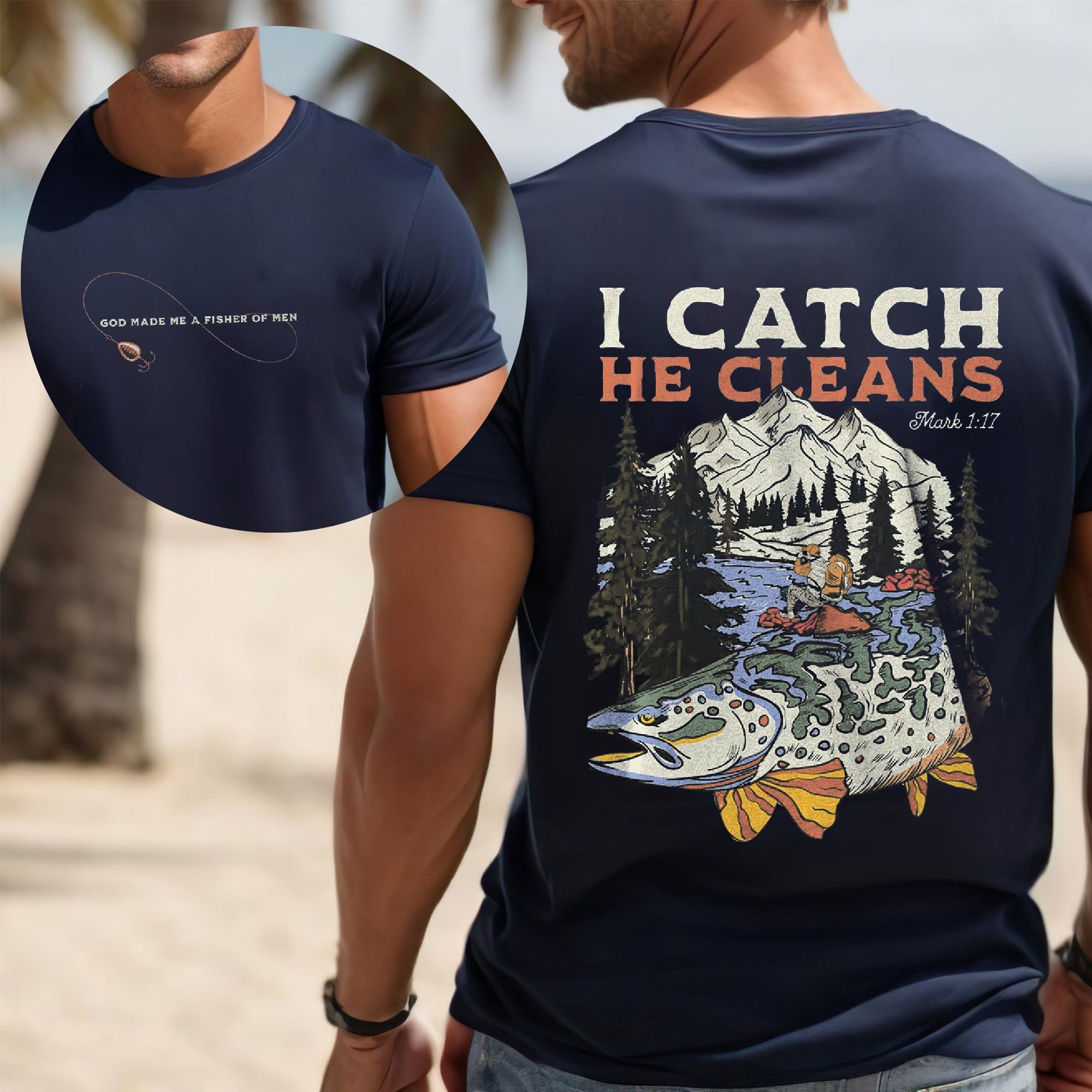 Mens Christian Shirts Christian T Shirts Mens Christian TShirts Gift for Men Christian Gift Bible Verse Shirt Christian Father's Day Gift